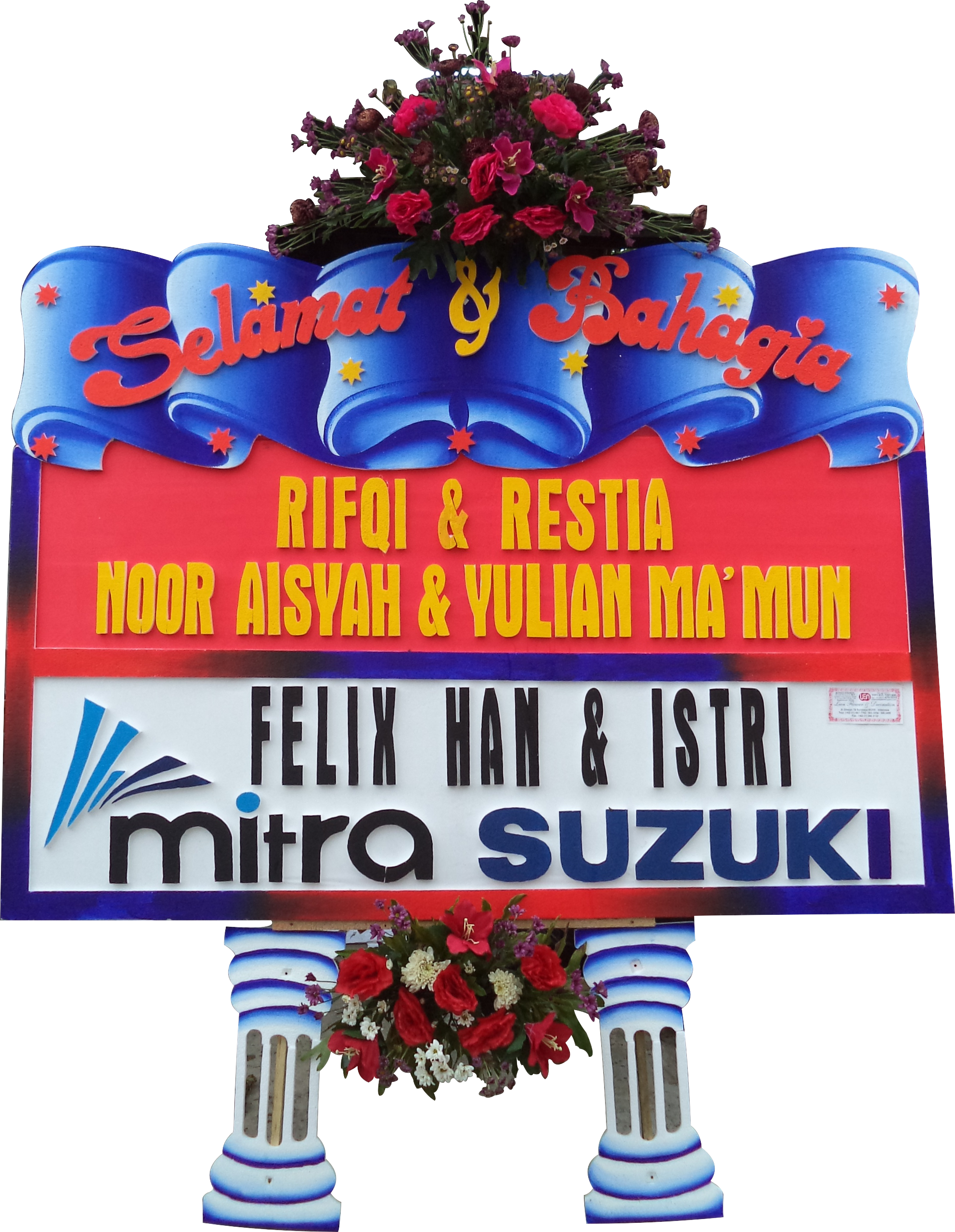 Toko Bunga Lien – Bunga Papan Surabaya dan Banjarmasin 